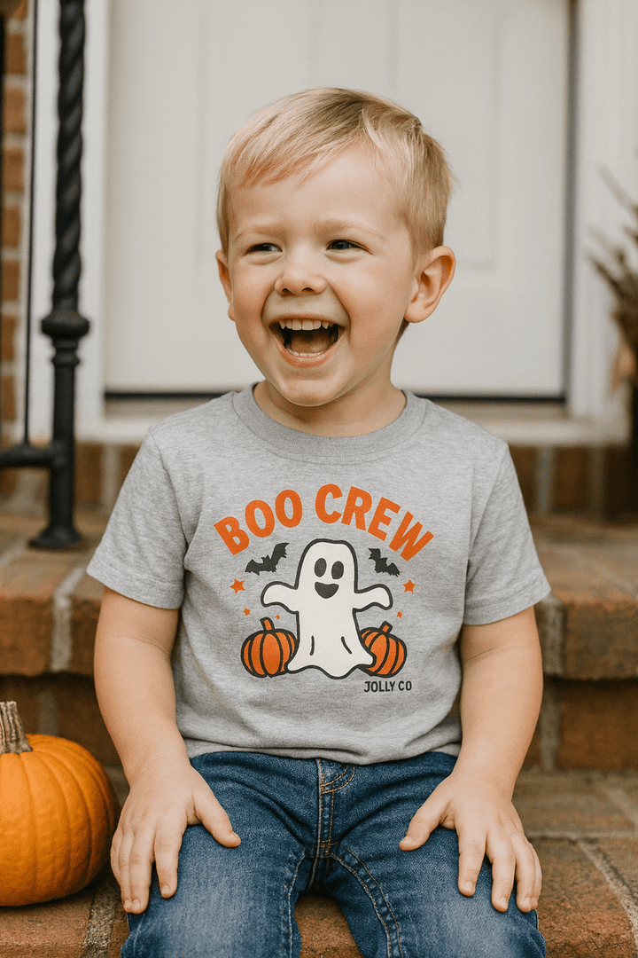 Boo Crew Toddler Short Sleeve Tee - Jolly Co Creations