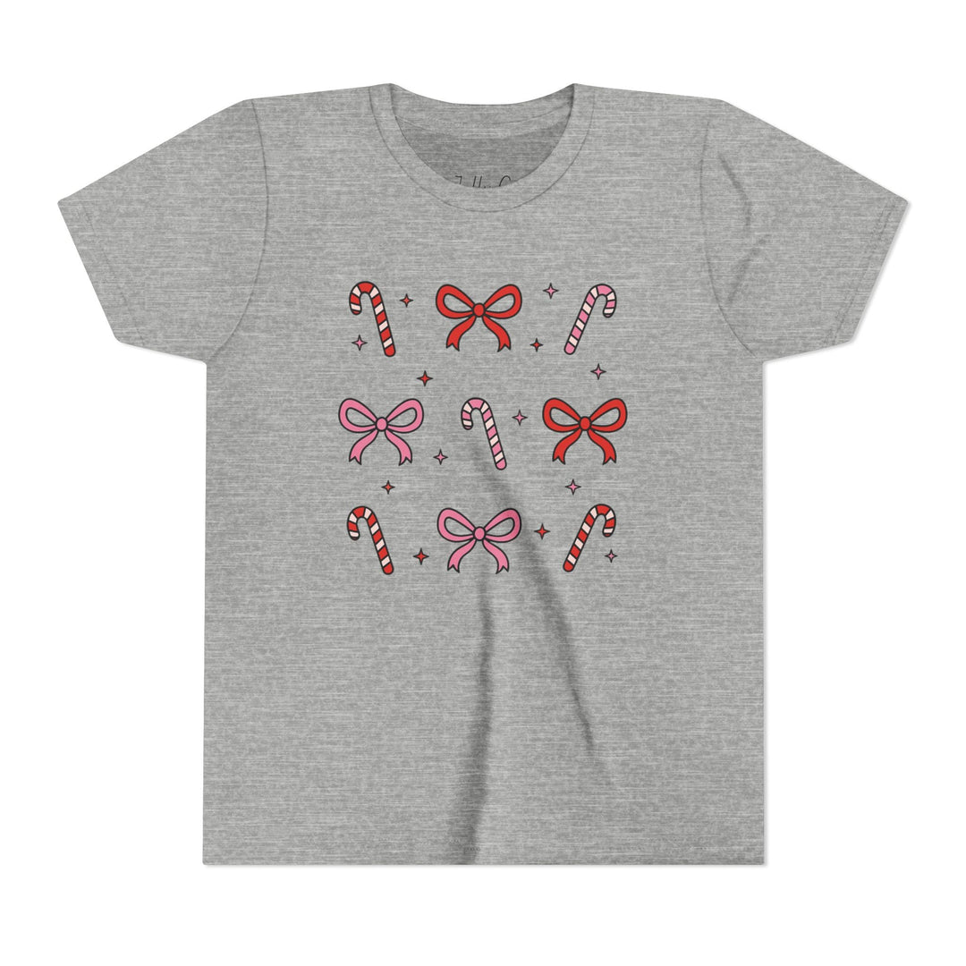Candy Cane Cutie Kids Short Sleeve Tee - Jolly Co Creations