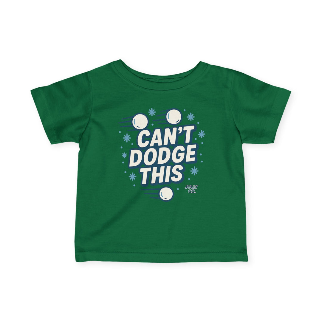 Can't Dodge This Baby Short Sleeve Tee - Jolly Co Creations