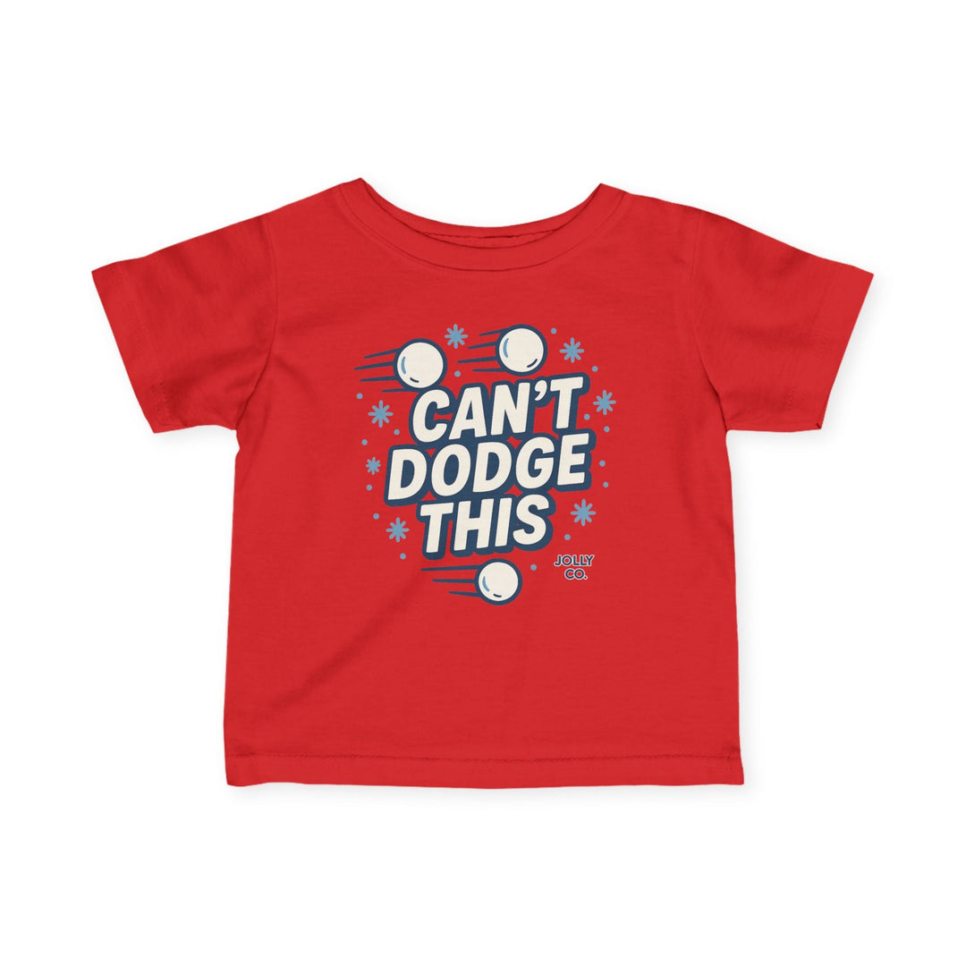 Can't Dodge This Baby Short Sleeve Tee - Jolly Co Creations