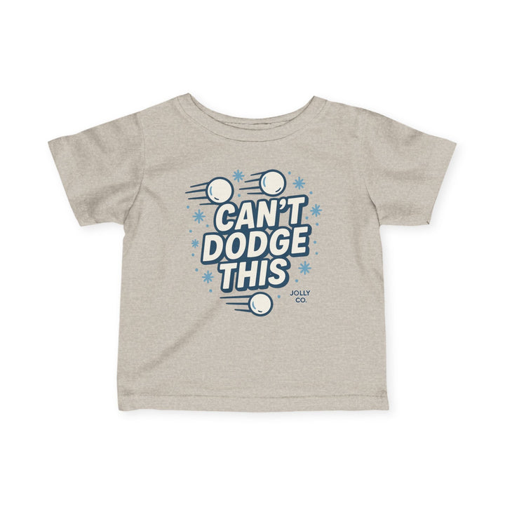 Can't Dodge This Baby Short Sleeve Tee - Jolly Co Creations