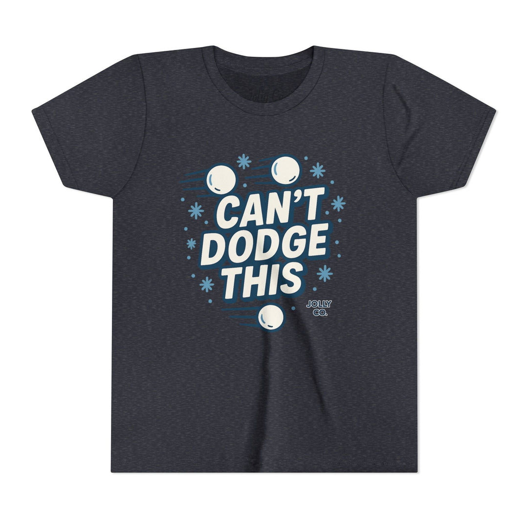 Can’t Dodge This Kid's Short Sleeve Tee - Jolly Co Creations