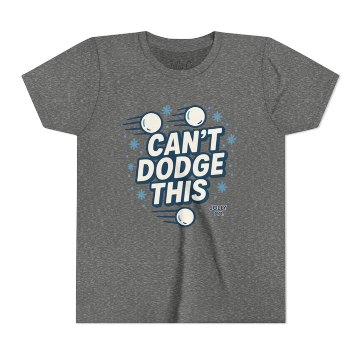 Can’t Dodge This Kid's Short Sleeve Tee - Jolly Co Creations
