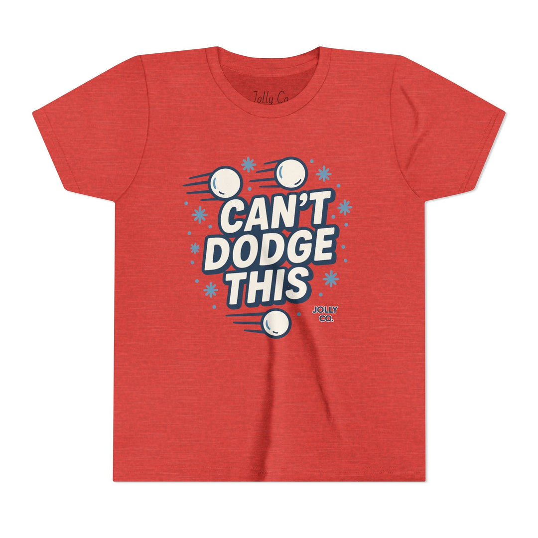 Can’t Dodge This Kid's Short Sleeve Tee - Jolly Co Creations