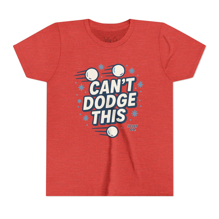 Can’t Dodge This Kid's Short Sleeve Tee - Jolly Co Creations
