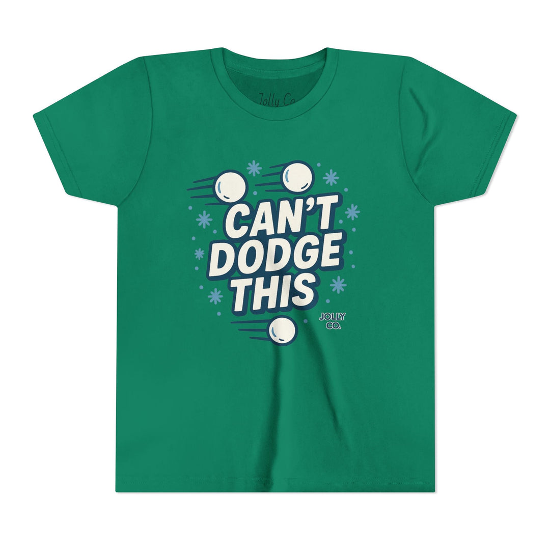 Can’t Dodge This Kid's Short Sleeve Tee - Jolly Co Creations