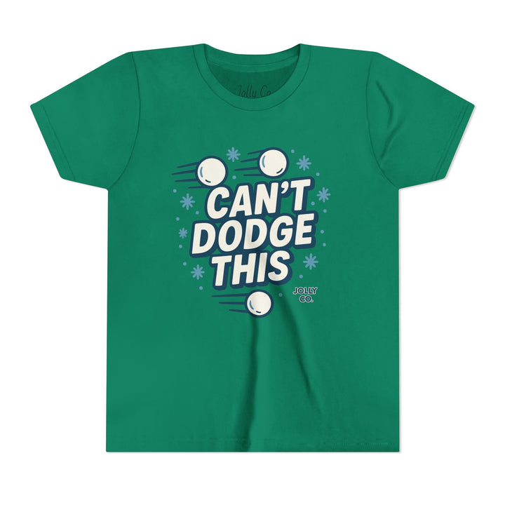 Can’t Dodge This Kid's Short Sleeve Tee - Jolly Co Creations