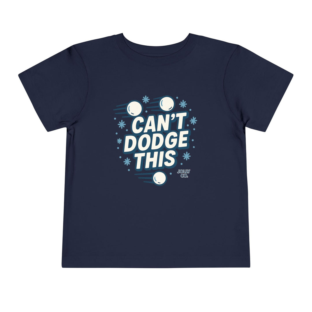 Can't Dodge This Toddler Short Sleeve Tee - Jolly Co Creations
