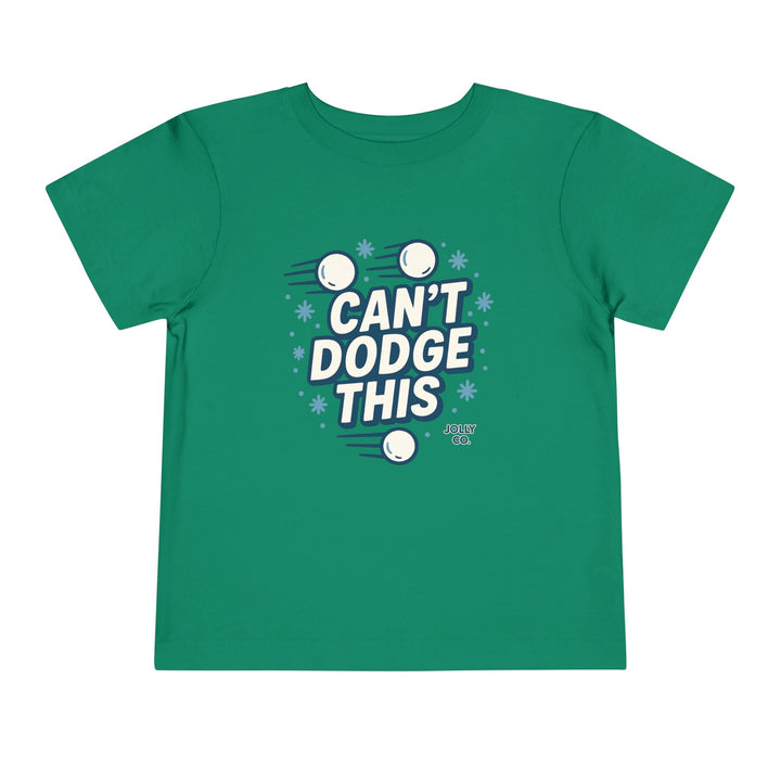 Can't Dodge This Toddler Short Sleeve Tee - Jolly Co Creations