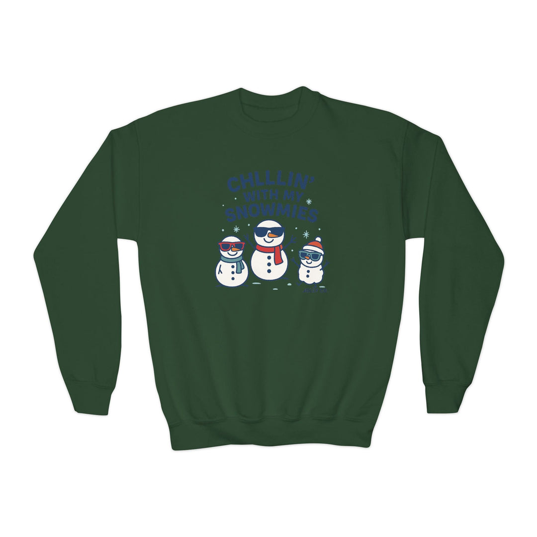 Chillin' with My Snowmies Kids Sweatshirt - Jolly Co Creations