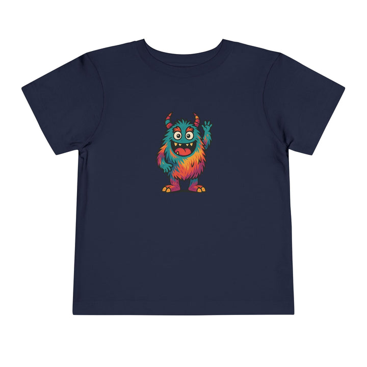 Colorful Cute Monster Toddler Short Sleeve Tee - Jolly Co Creations