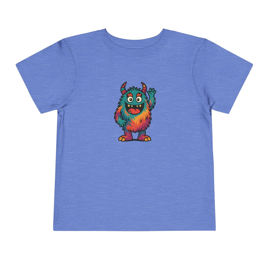 Colorful Cute Monster Toddler Short Sleeve Tee - Jolly Co Creations