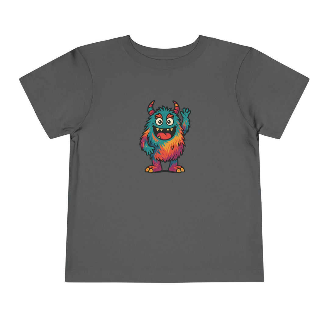 Colorful Cute Monster Toddler Short Sleeve Tee - Jolly Co Creations