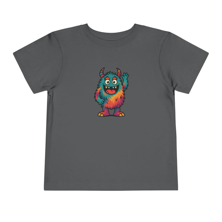 Colorful Cute Monster Toddler Short Sleeve Tee - Jolly Co Creations