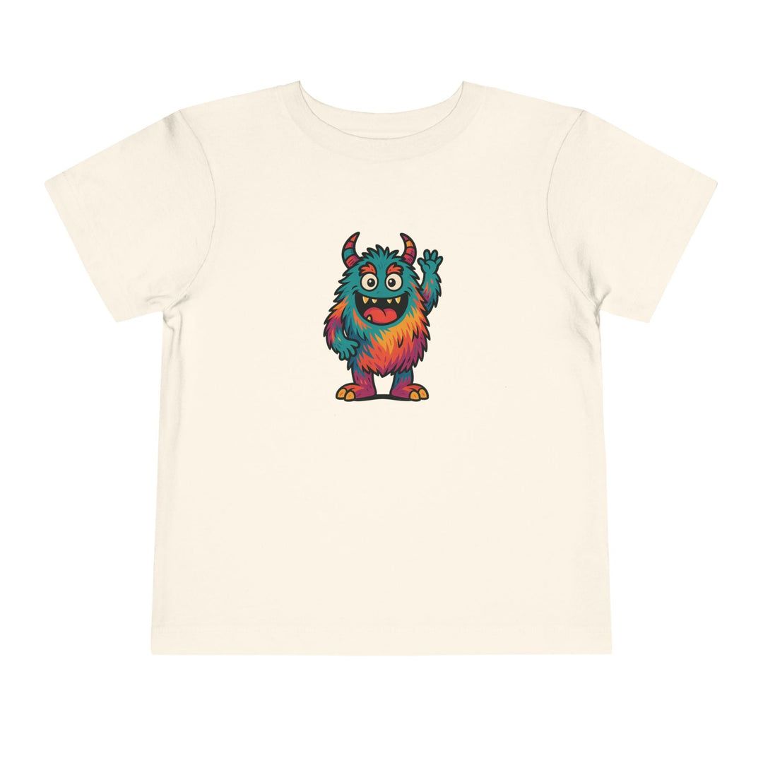 Colorful Cute Monster Toddler Short Sleeve Tee - Jolly Co Creations