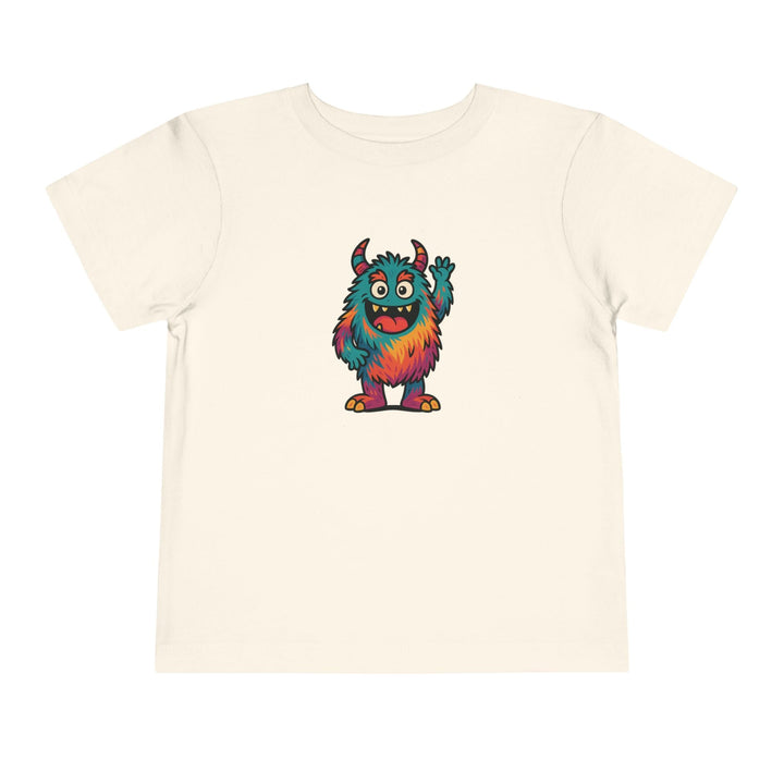 Colorful Cute Monster Toddler Short Sleeve Tee - Jolly Co Creations