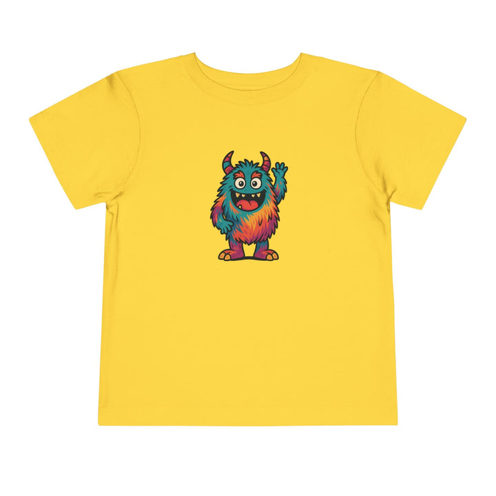 Colorful Cute Monster Toddler Short Sleeve Tee - Jolly Co Creations