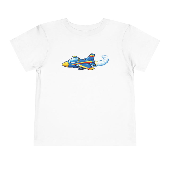 Cool Airplane Toddler Short Sleeve Tee - Jolly Co Creations