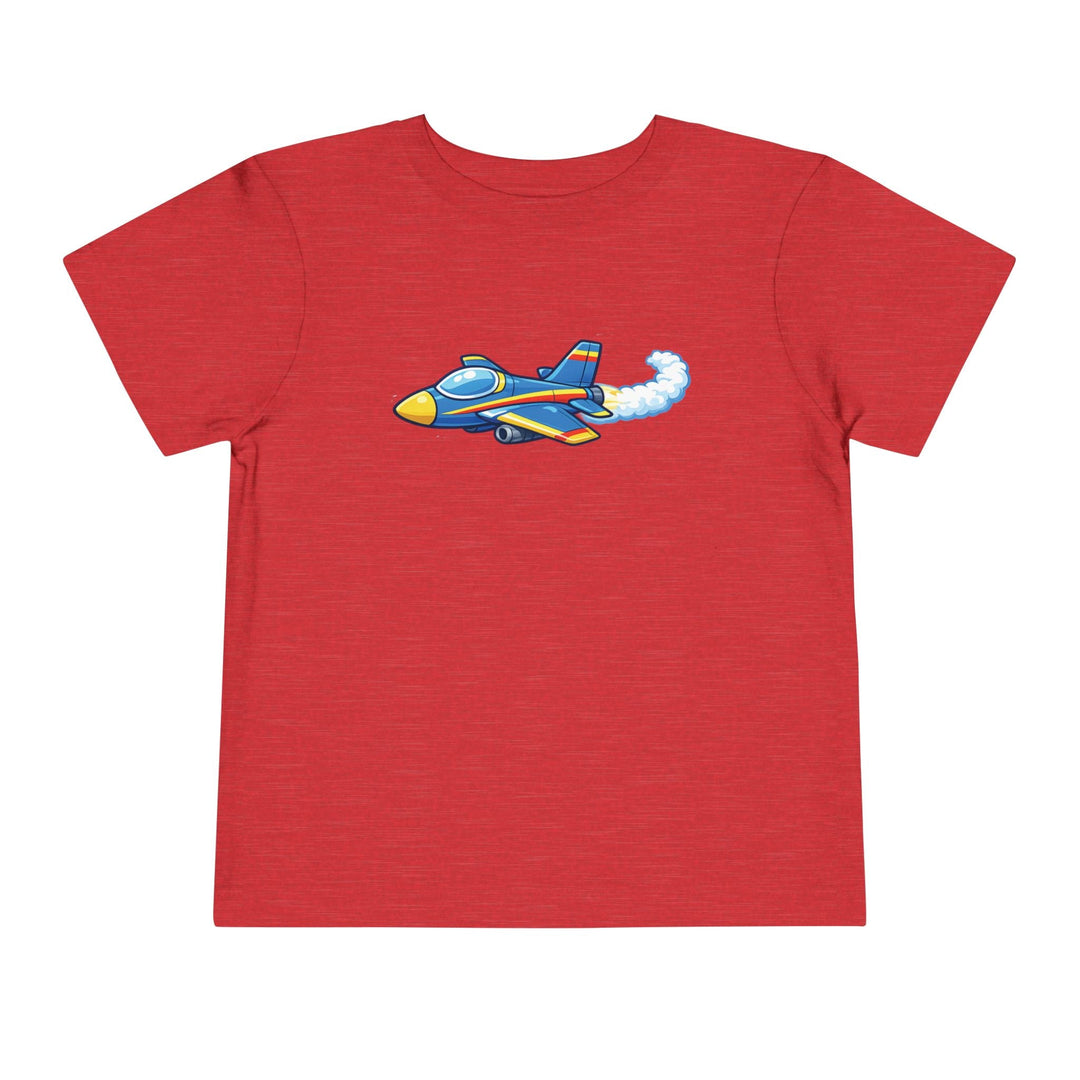 Cool Airplane Toddler Short Sleeve Tee - Jolly Co Creations
