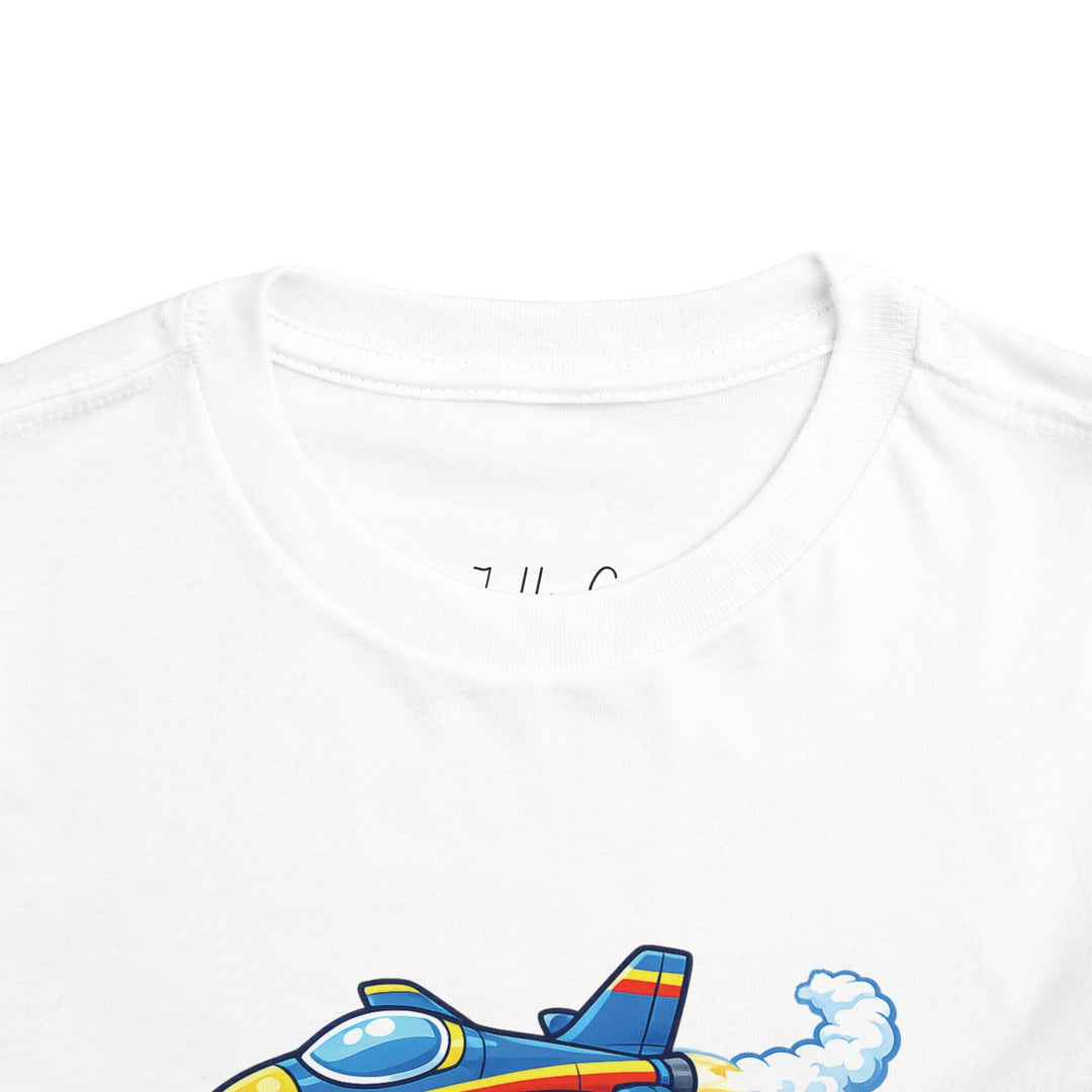 Cool Airplane Toddler Short Sleeve Tee - Jolly Co Creations