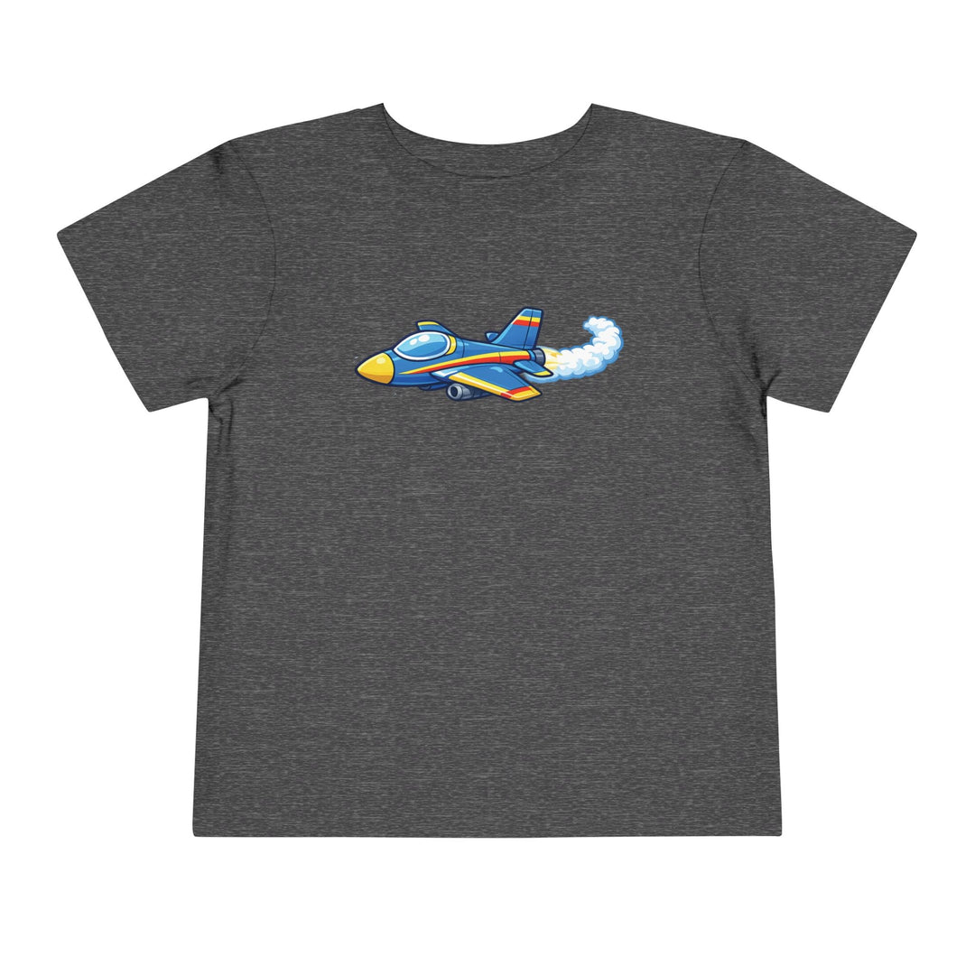 Cool Airplane Toddler Short Sleeve Tee - Jolly Co Creations