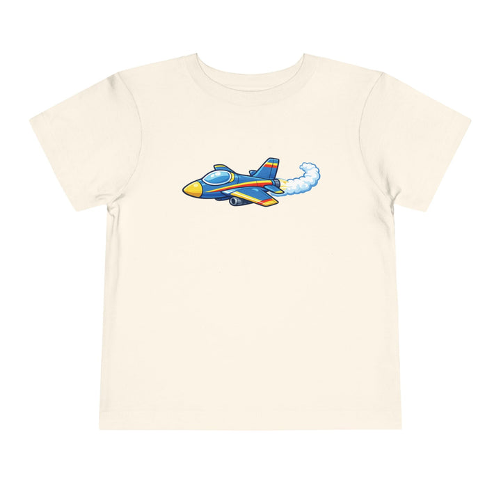 Cool Airplane Toddler Short Sleeve Tee - Jolly Co Creations