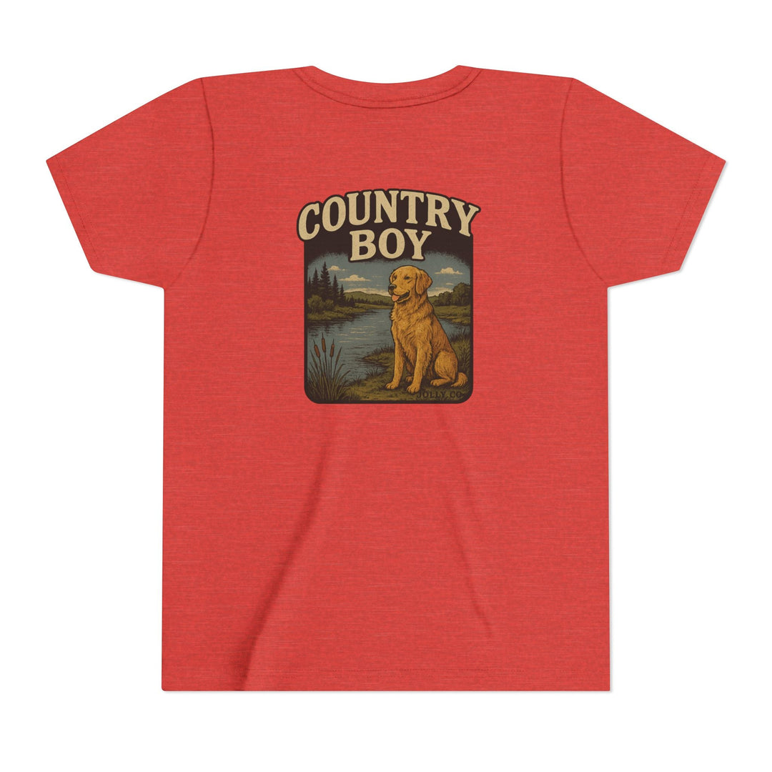 Country Boy Kids Short Sleeve Tee - Jolly Co Creations