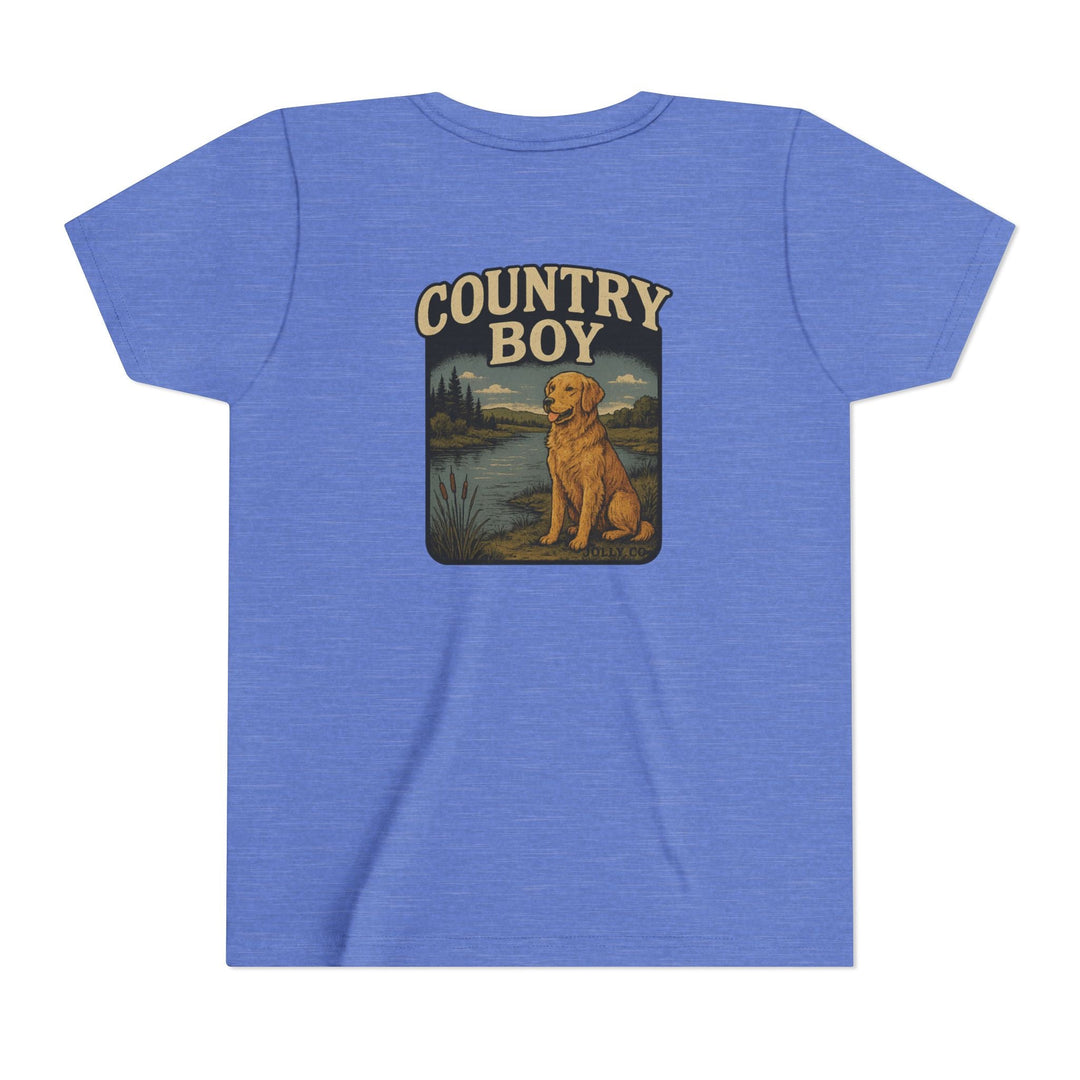 Country Boy Kids Short Sleeve Tee - Jolly Co Creations