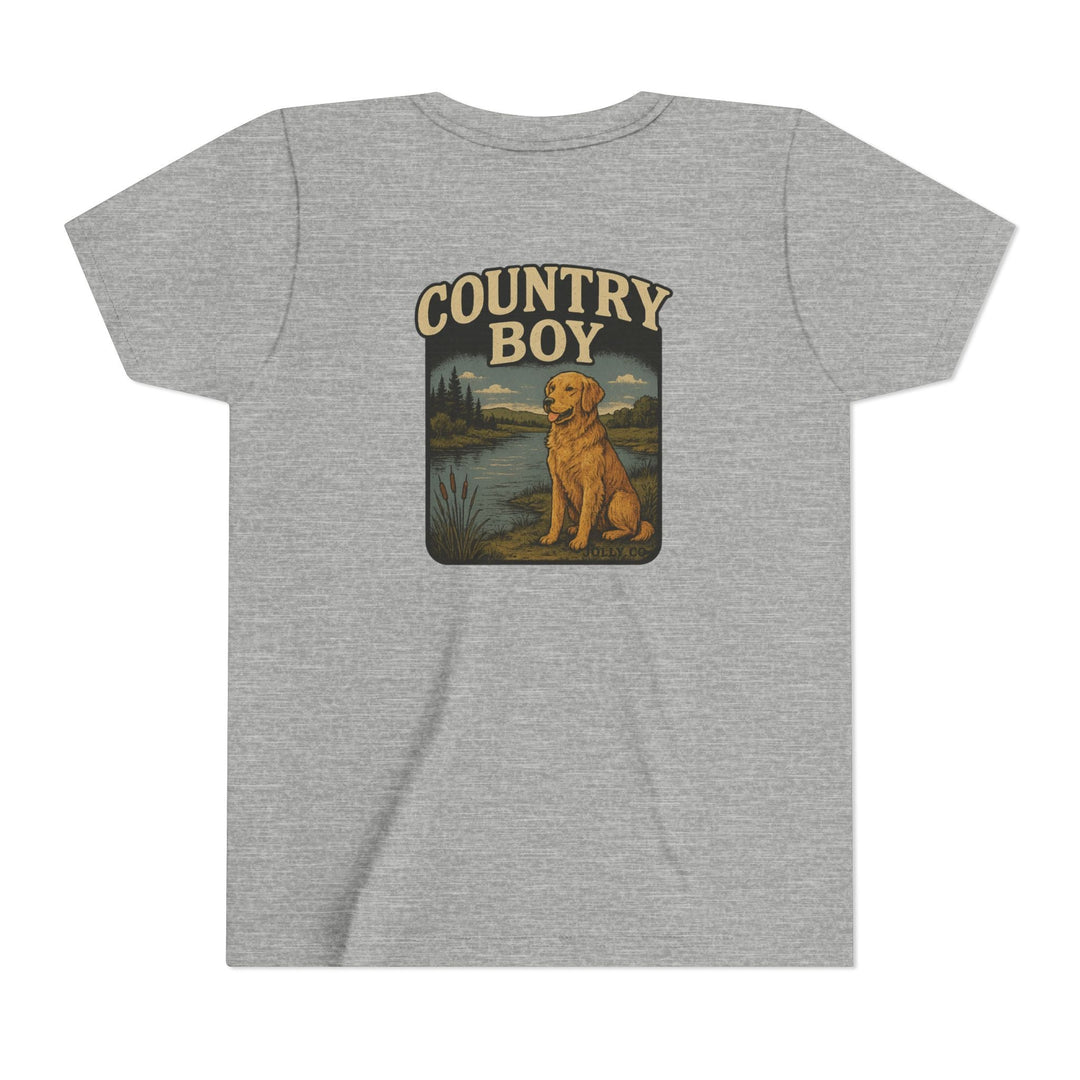 Country Boy Kids Short Sleeve Tee - Jolly Co Creations