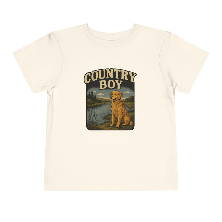 Country Boy Toddler Short Sleeve Tee - Jolly Co Creations