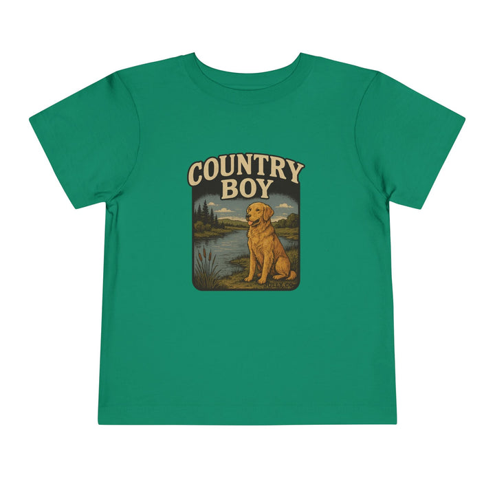 Country Boy Toddler Short Sleeve Tee - Jolly Co Creations
