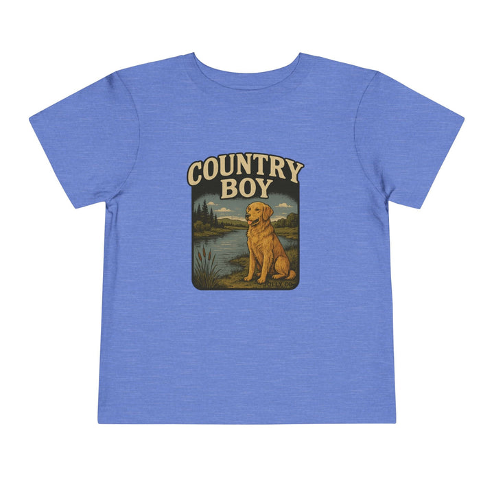 Country Boy Toddler Short Sleeve Tee - Jolly Co Creations