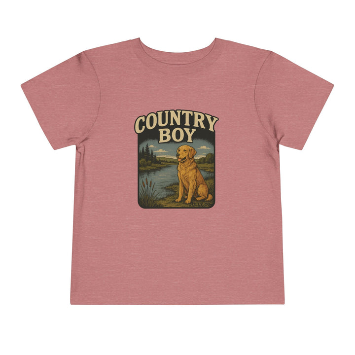 Country Boy Toddler Short Sleeve Tee - Jolly Co Creations
