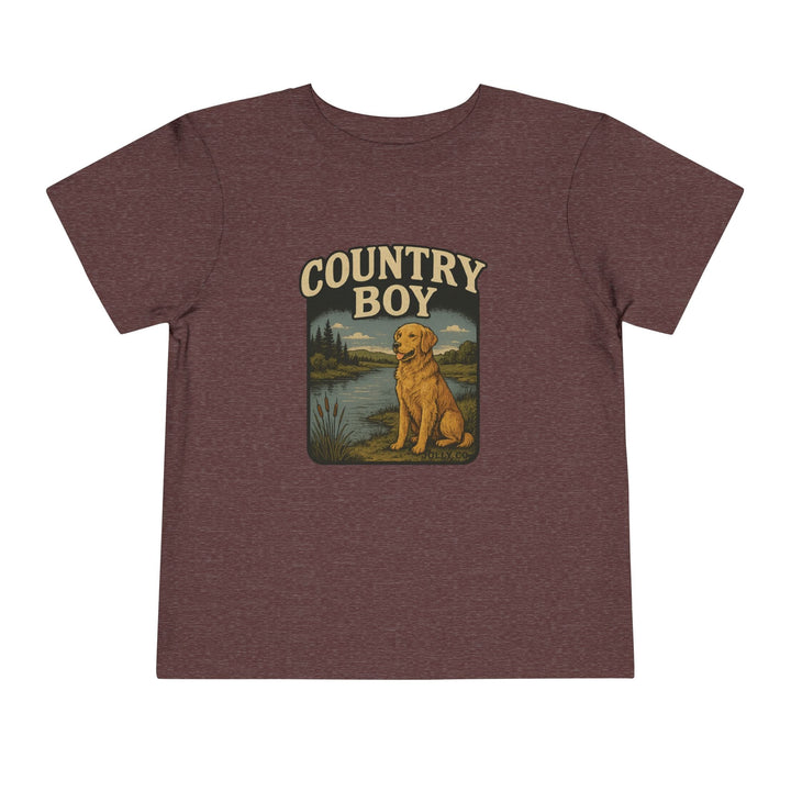 Country Boy Toddler Short Sleeve Tee - Jolly Co Creations