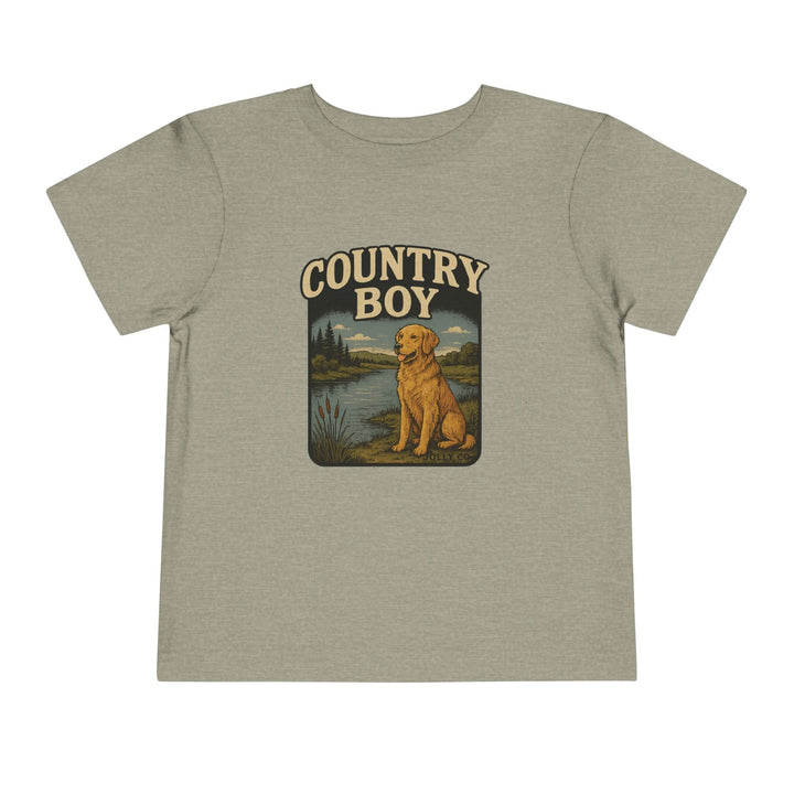 Country Boy Toddler Short Sleeve Tee - Jolly Co Creations