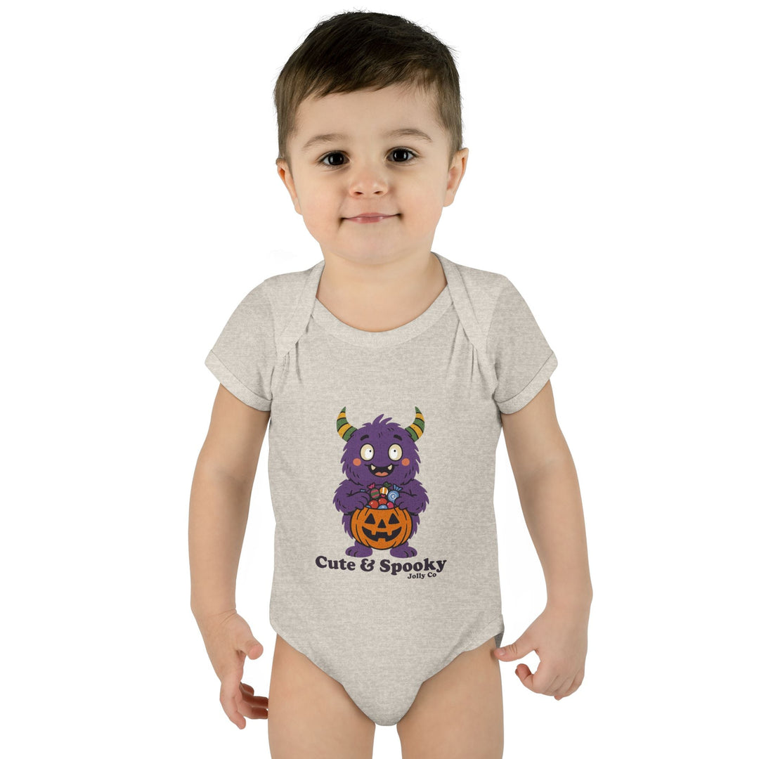 Cute & Spooky Baby Short Sleeve Onesie - Jolly Co Creations