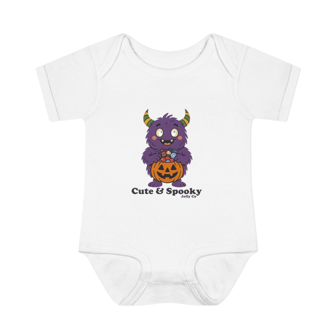 Cute & Spooky Baby Short Sleeve Onesie - Jolly Co Creations