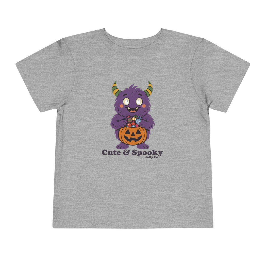Cute & Spooky Monster Short Sleeve Toddler Tee - Jolly Co Creations57353695