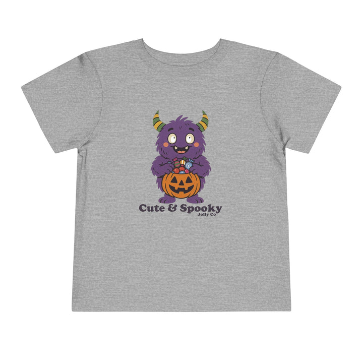 Cute & Spooky Monster Short Sleeve Toddler Tee - Jolly Co Creations57353695