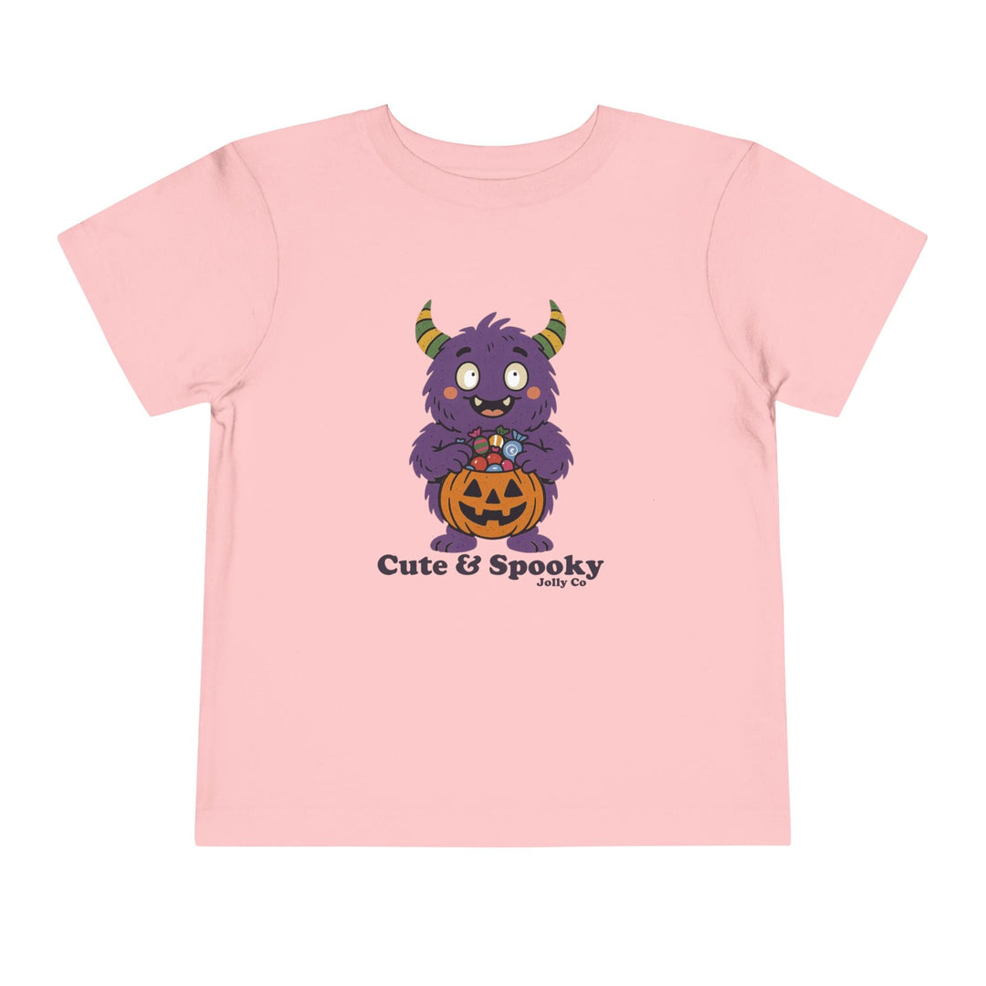 Cute & Spooky Monster Short Sleeve Toddler Tee - Jolly Co Creations57386463