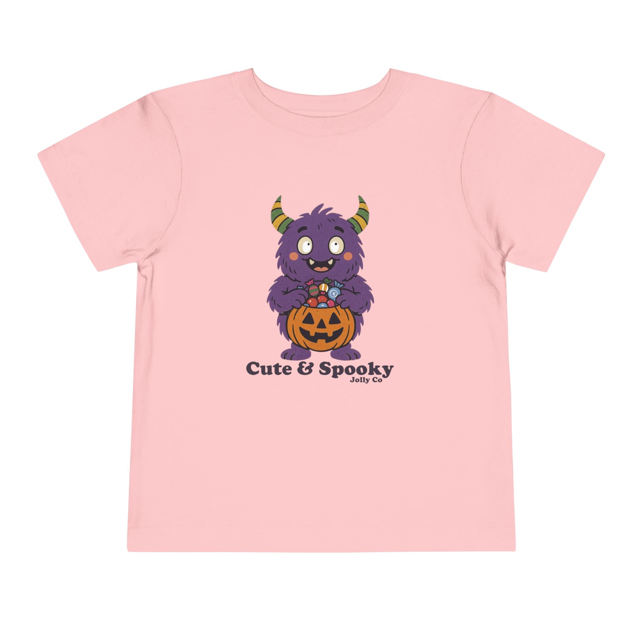 Cute & Spooky Monster Short Sleeve Toddler Tee - Jolly Co Creations57386463