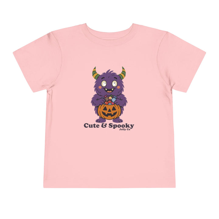 Cute & Spooky Monster Short Sleeve Toddler Tee - Jolly Co Creations57386463