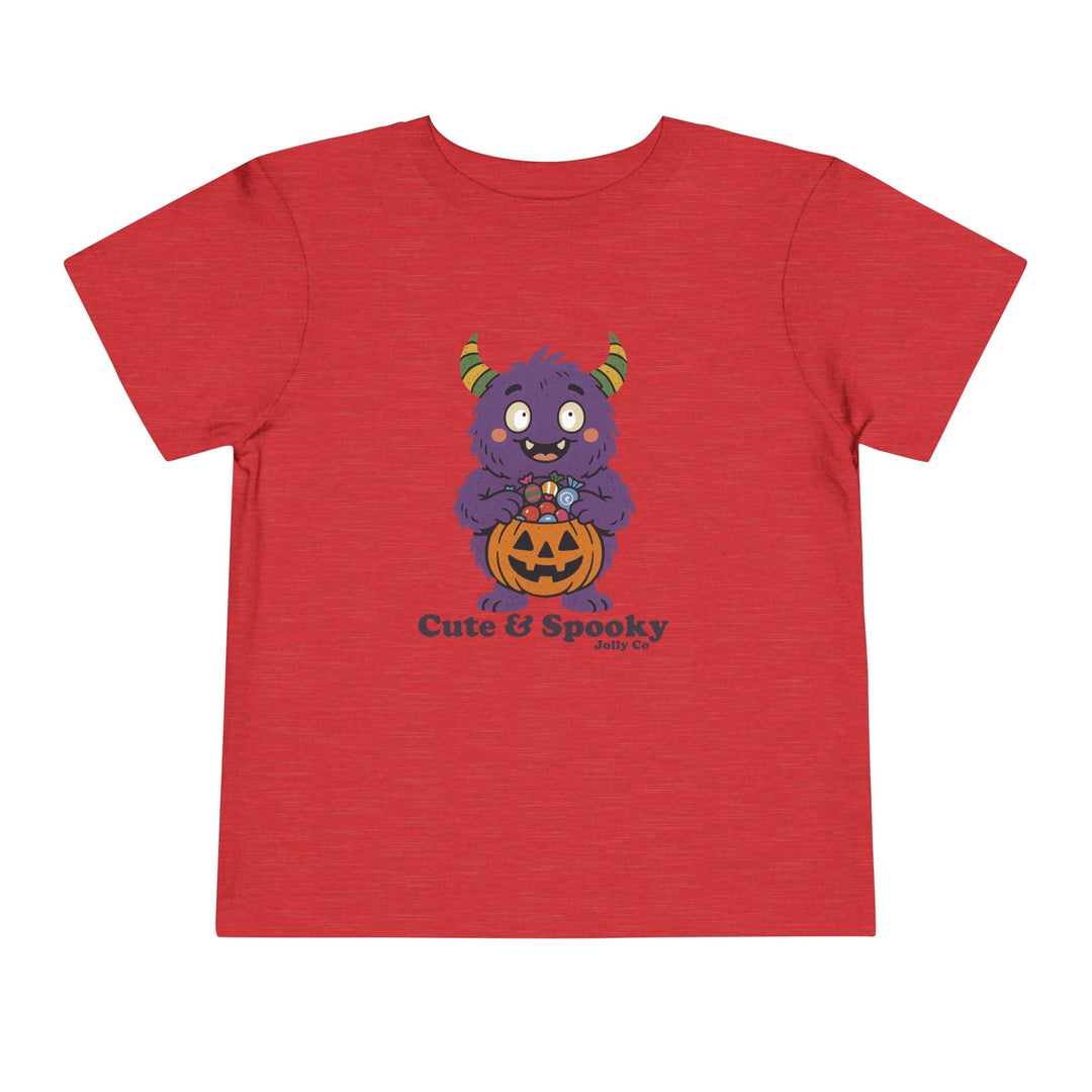 Cute & Spooky Monster Short Sleeve Toddler Tee - Jolly Co Creations57484767