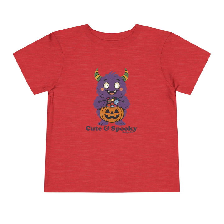 Cute & Spooky Monster Short Sleeve Toddler Tee - Jolly Co Creations57484767
