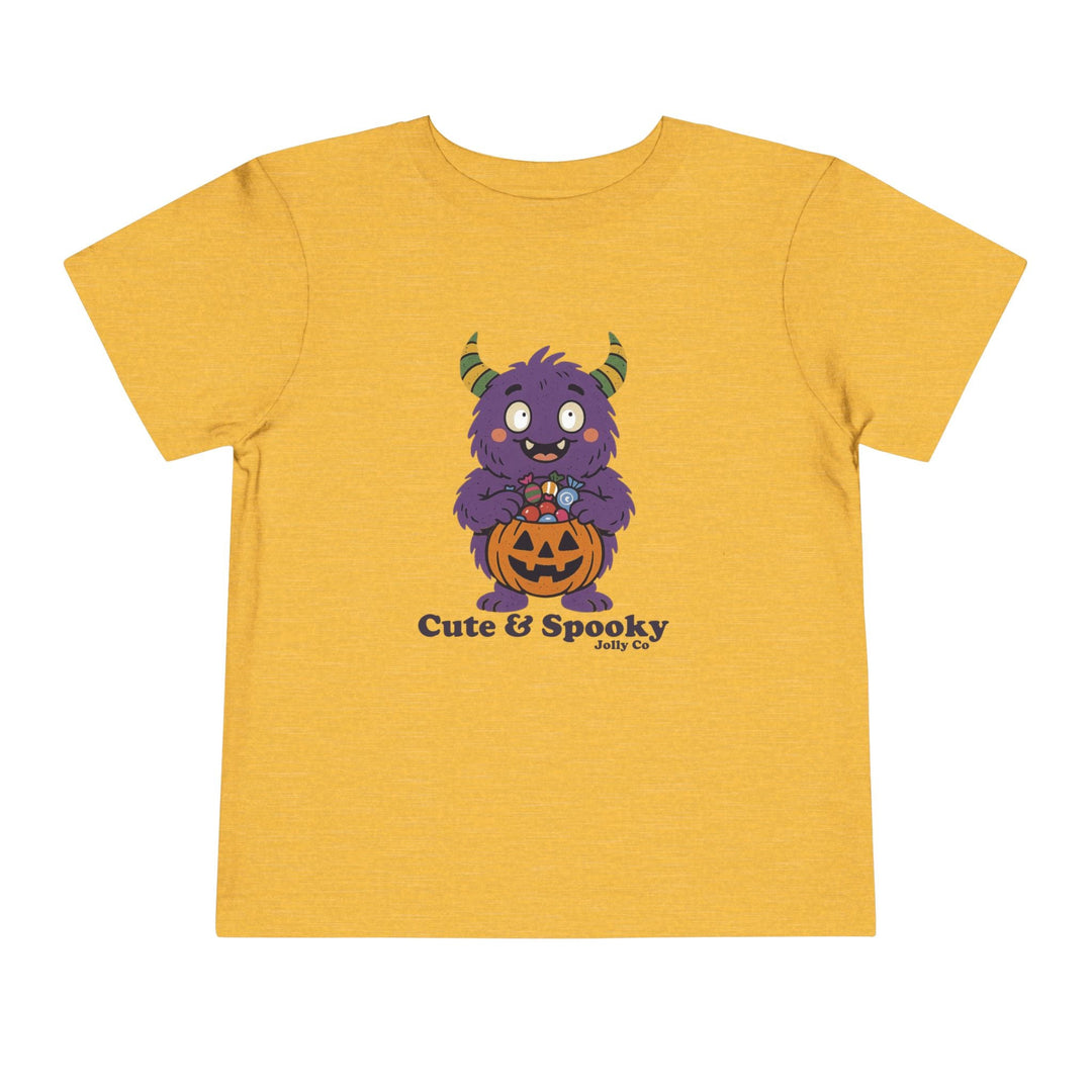 Cute & Spooky Monster Short Sleeve Toddler Tee - Jolly Co Creations57517535