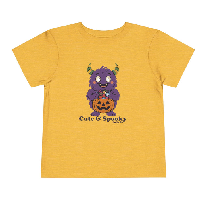 Cute & Spooky Monster Short Sleeve Toddler Tee - Jolly Co Creations57517535