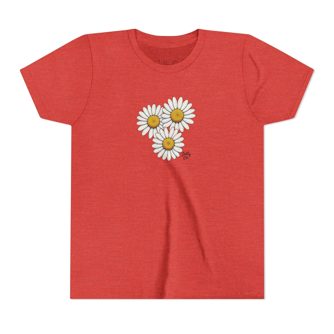 Daisies Kids Short Sleeve Tee - Jolly Co Creations