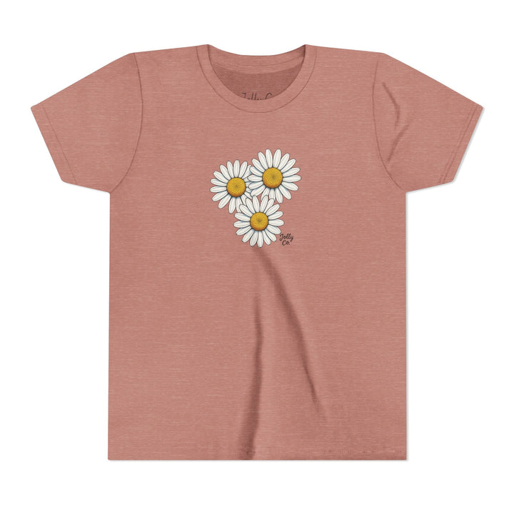 Daisies Kids Short Sleeve Tee - Jolly Co Creations