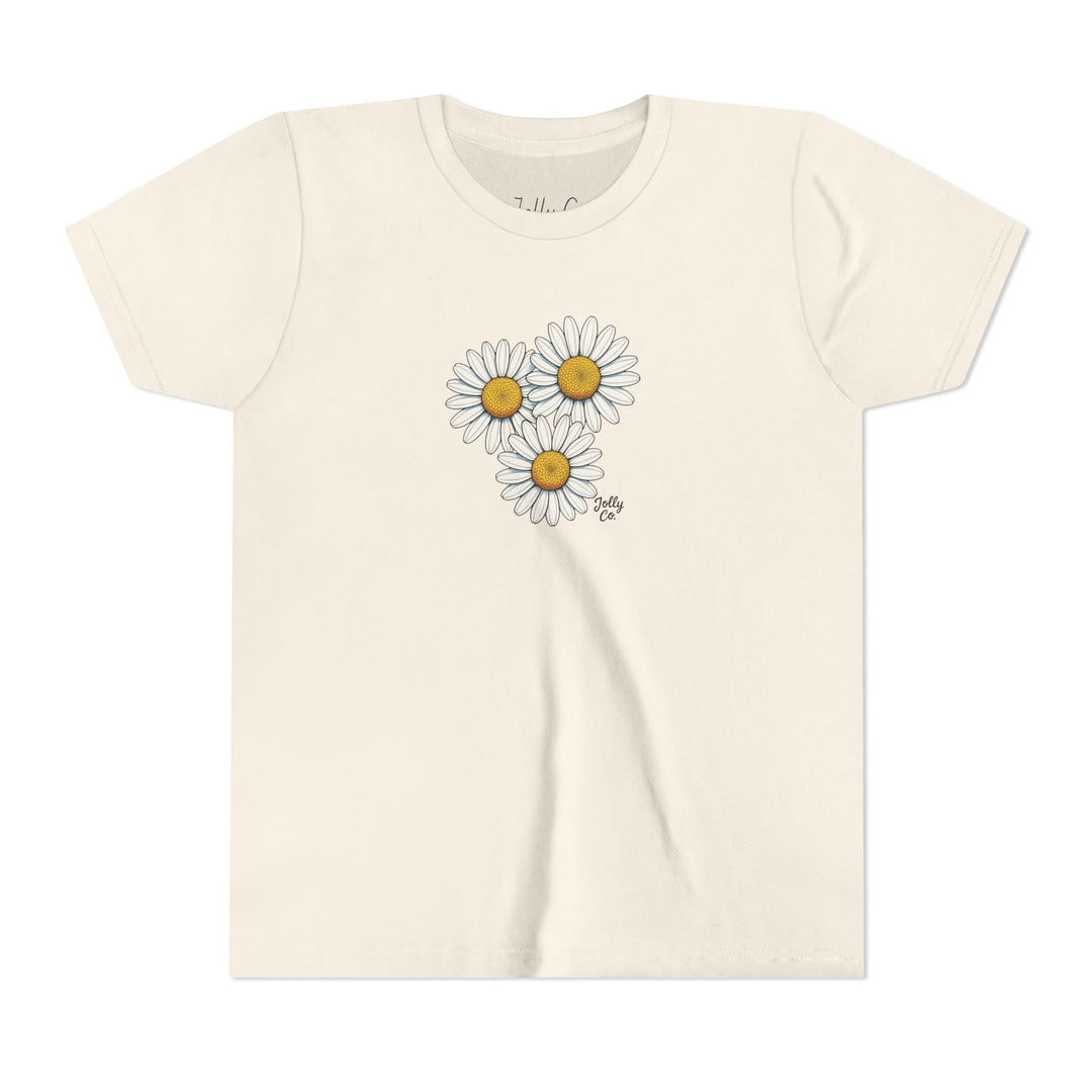 Daisies Kids Short Sleeve Tee - Jolly Co Creations