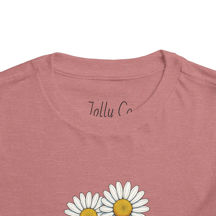 Daisies Toddler Short Sleeve Tee - Jolly Co Creations